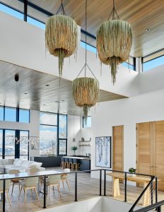 Snowmass Contemporary Entry Living Room