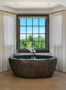 Red Mountain Rustic Mountain Residence Master Bathroom