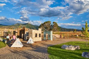 Colorado Community Park Battlement Mesa Playground Western Town