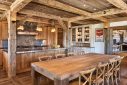 Red Mountain Rustic Mountain Residence Kitchen