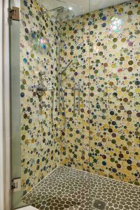 Aspen Pan Abode Shower Tilework