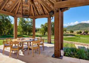 Woody Creek Estate Outside Dining