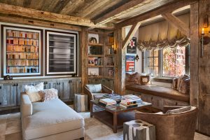 Red Mountain Rustic Mountain Residence study