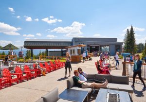 Aspen Mountain Sundeck Landscape