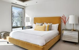McLain Flats Modern Guest Room