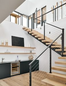 Snowmass Contemporary Stairs andBar