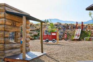 Colorado Community Park Battlement Mesa Playground, Western Town