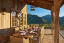 Red Mountain Rustic Mountain Residence Outside Dining