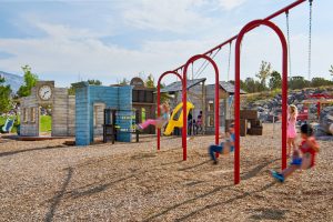 Colorado Community Park Battlement Mesa Playground, Western Town