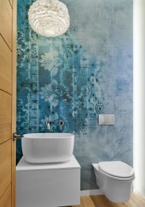 Snowmass Contemporary Powder Room