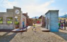 Colorado Community Park Battlement Mesa Playground, Western Town