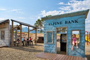 Colorado Community Park Battlement Mesa Playground, Western Town