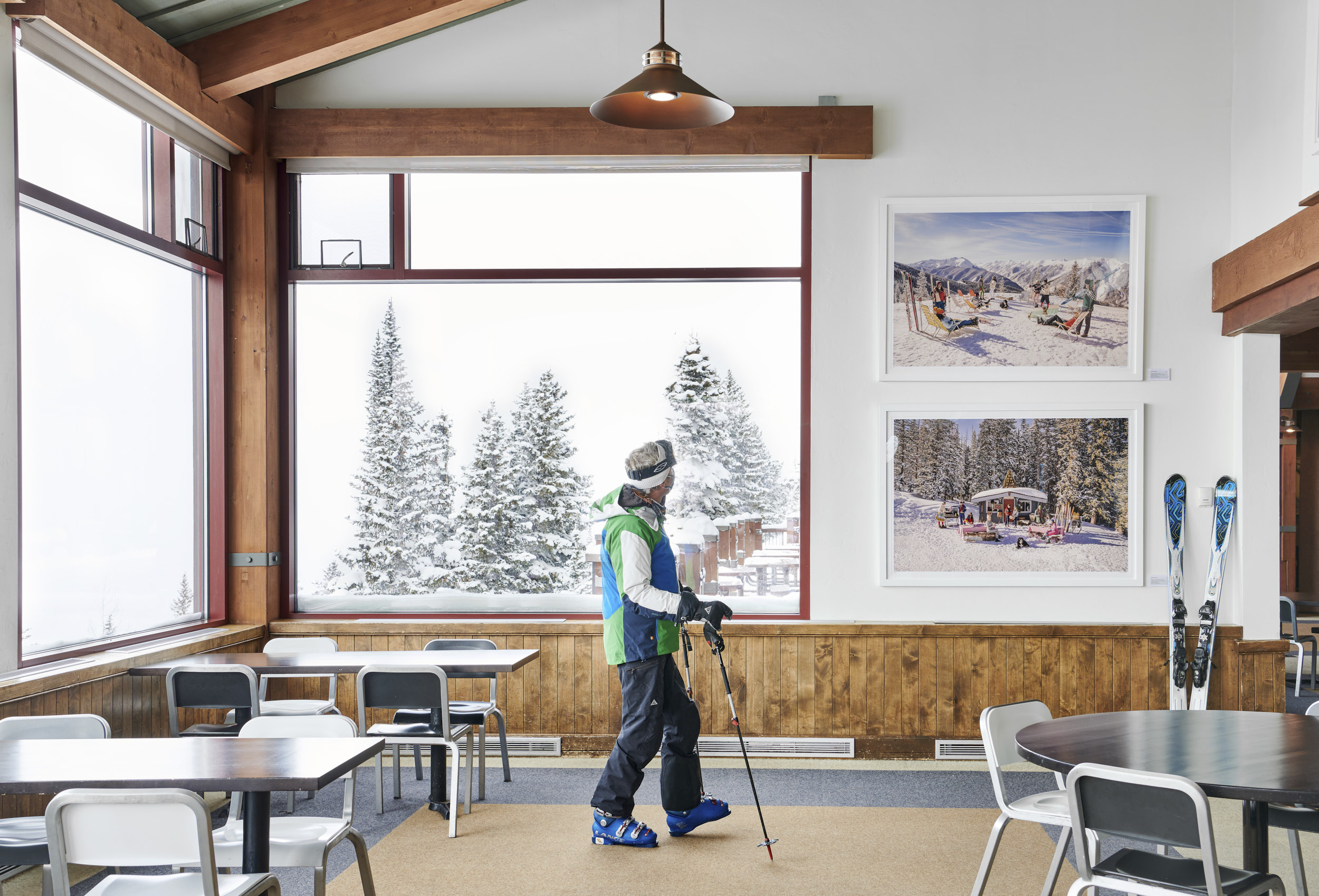 Aspen Sundeck photo exhibit of Gray Malin Photography.