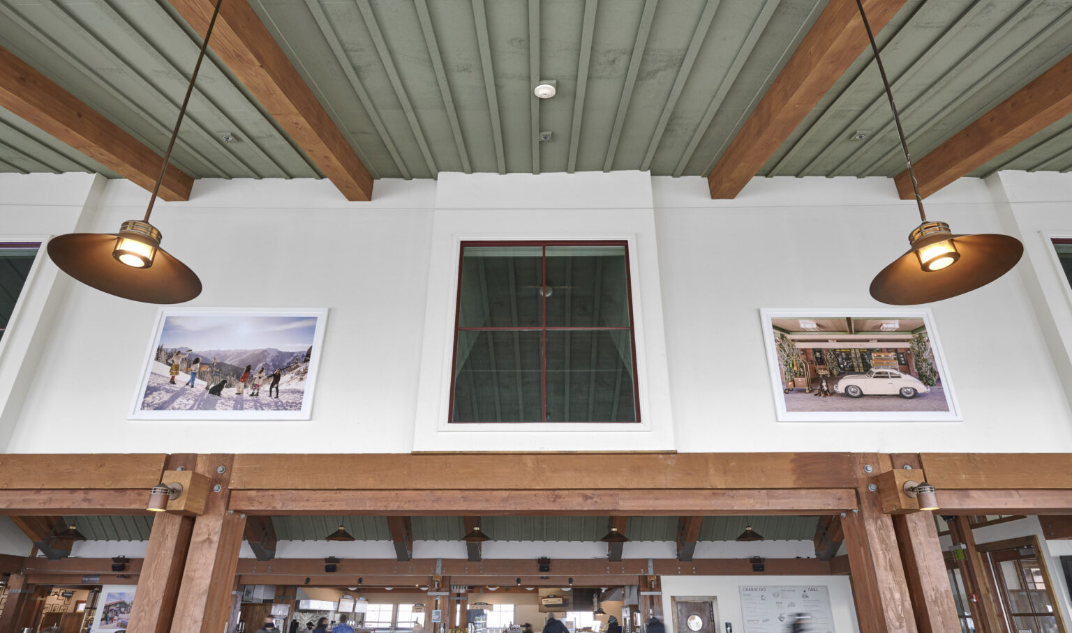 Aspen Sundeck photo exhibit of Gray Malin Photography.