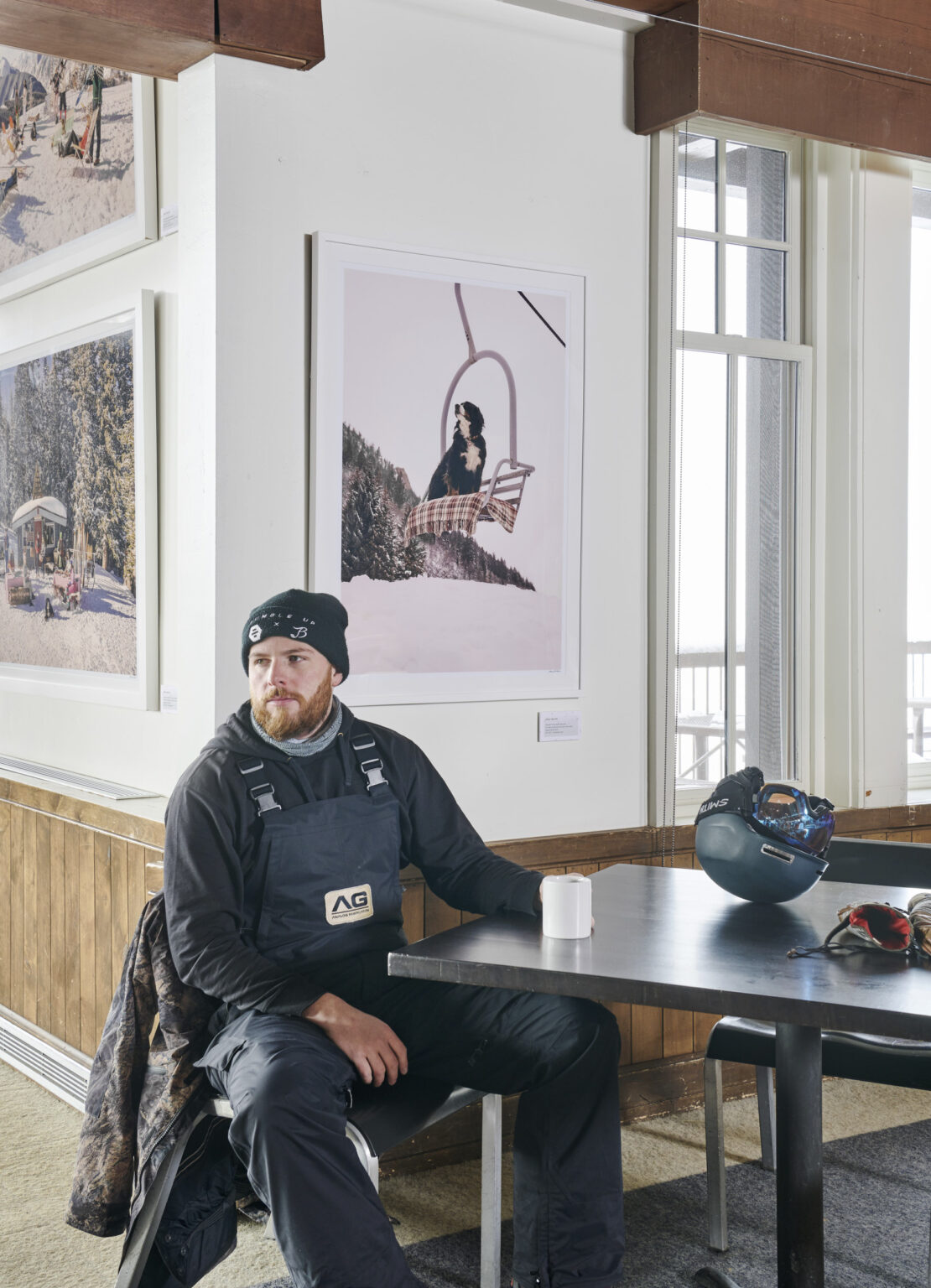 Aspen Sundeck photo exhibit of Gray Malin Photography.