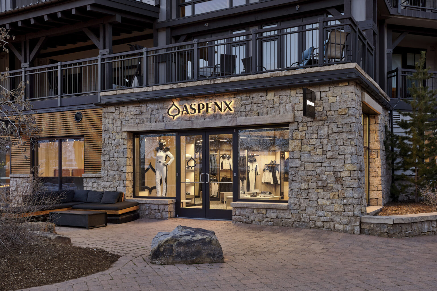 Architectural photograph of Luxury Store in Aspen Snowmass