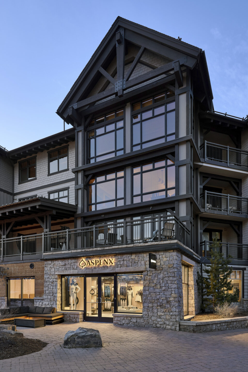 Architectural photograph of Luxury Store in Aspen Snowmass
