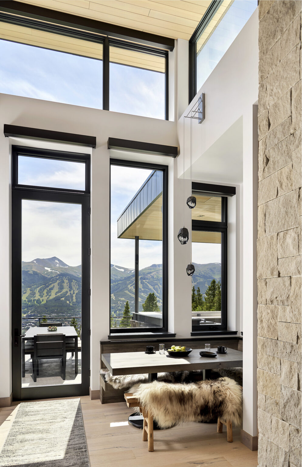 Colorado Homes &amp; Lifestyles Magazine Home of the Year, photographed by Dallas + Harris, showcases a luxury Breckenridge residence. Archtecture by KA Design.