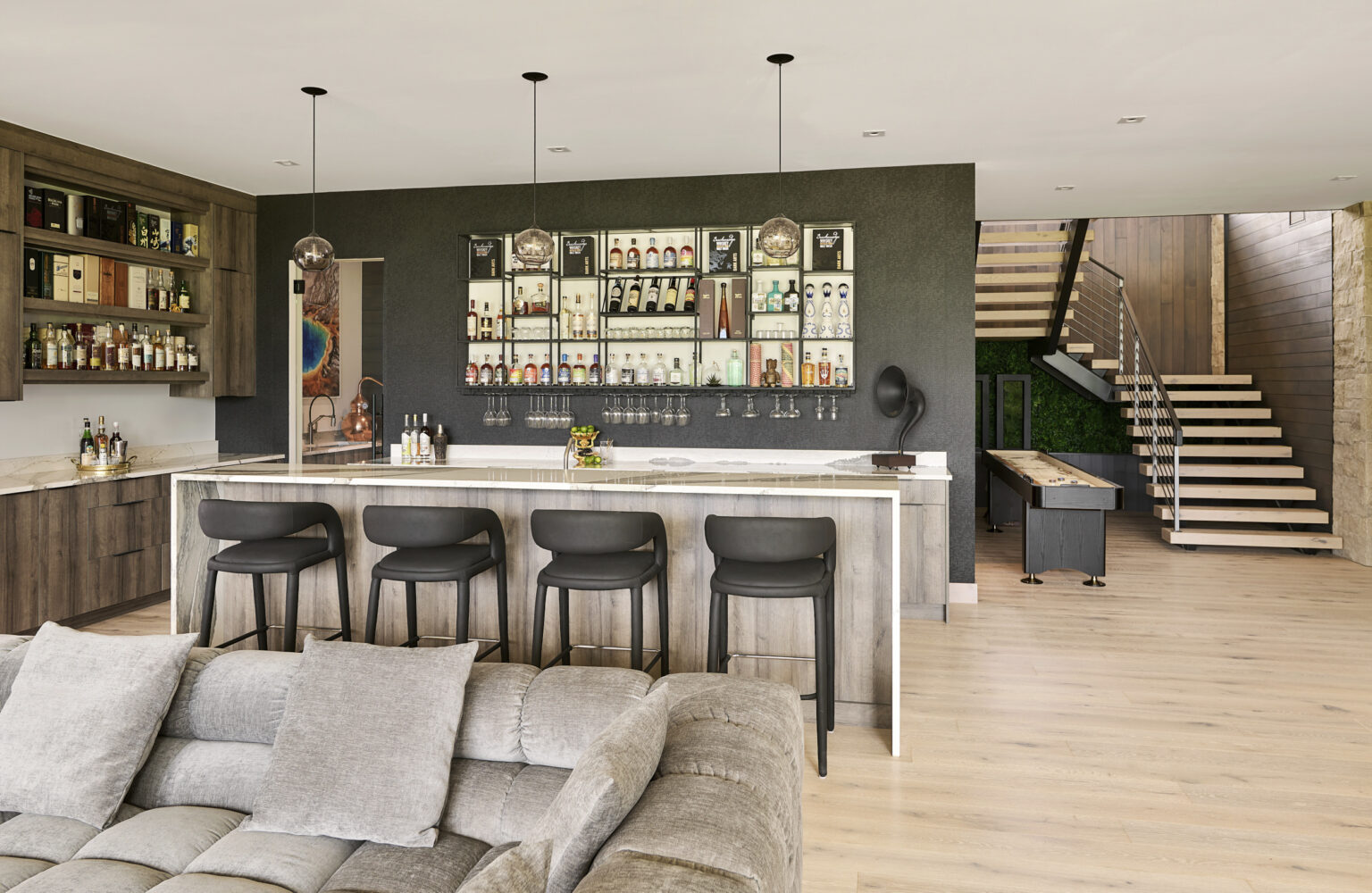 Colorado Homes &amp; Lifestyles Magazine Home of the Year, photographed by Dallas + Harris, showcases a luxury Breckenridge residence. Archtecture by KA Design.