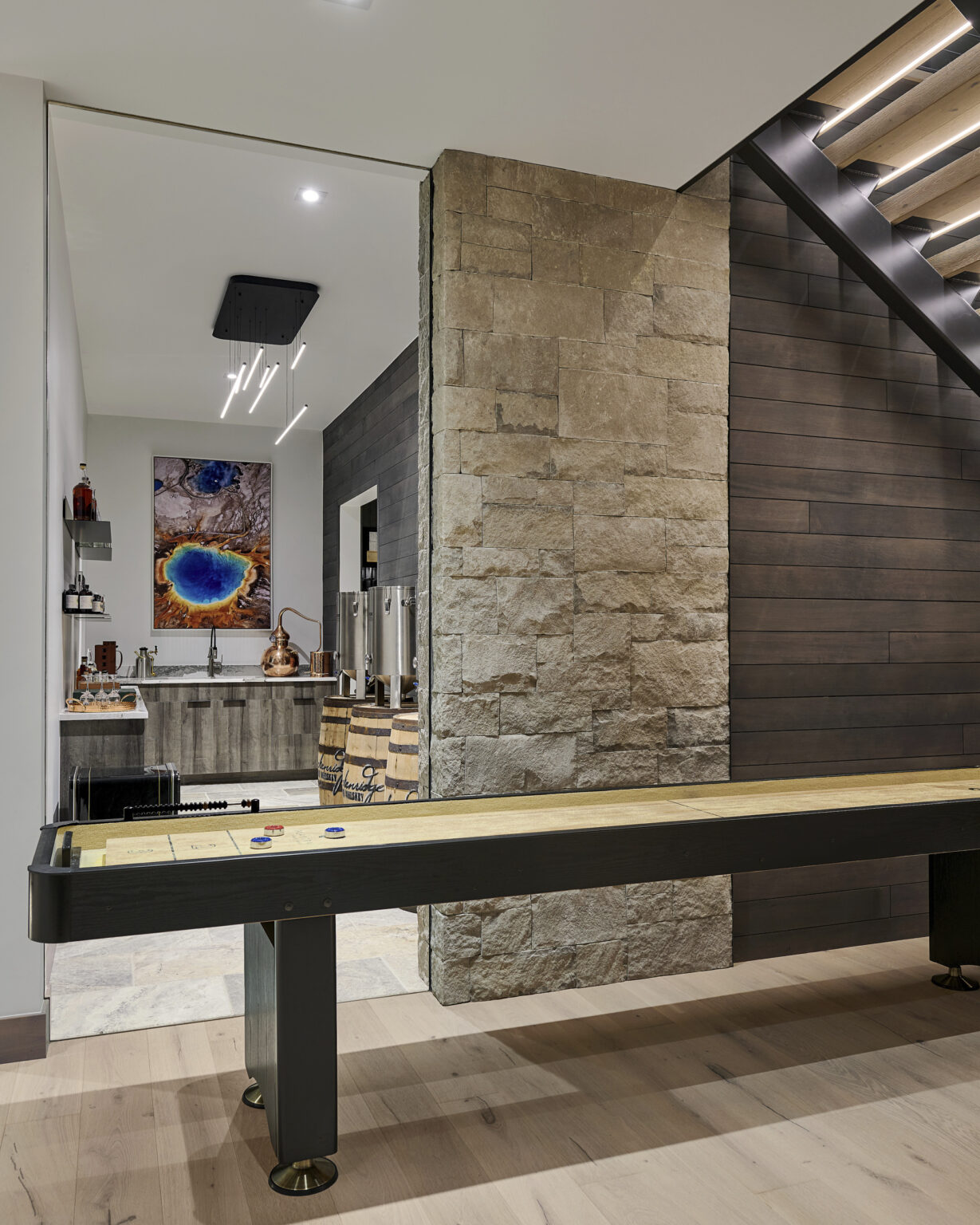 Colorado Homes &amp; Lifestyles Magazine Home of the Year, photographed by Dallas + Harris, showcases a luxury Breckenridge residence. Archtecture by KA Design.