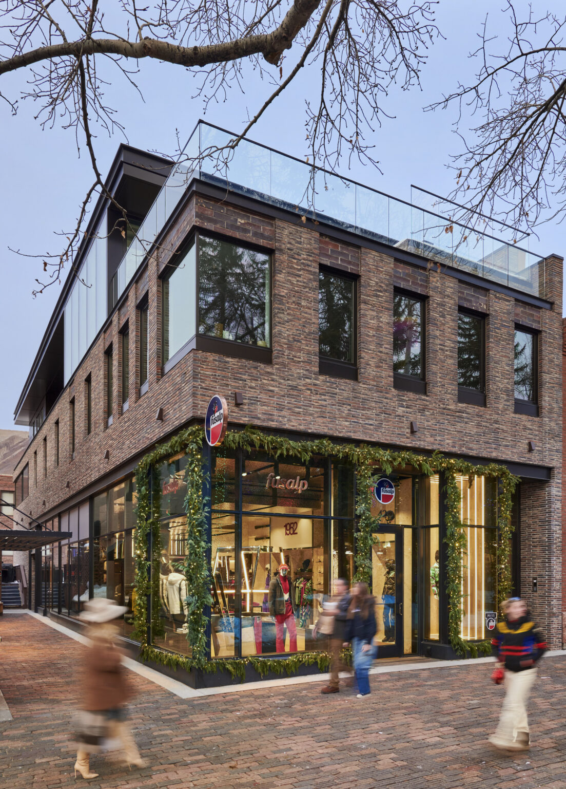 Photography of Fusalp's Aspen store by Dallas + Harris.