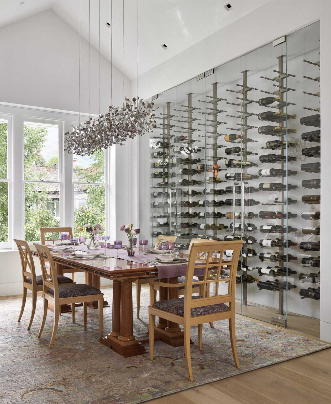 This photography showcases a playfull victorian remodle in Aspen, Colorado by Karen White Interior Design. Architecture by Kim Raymond architects. Featured in Modern Luxury Magazine.