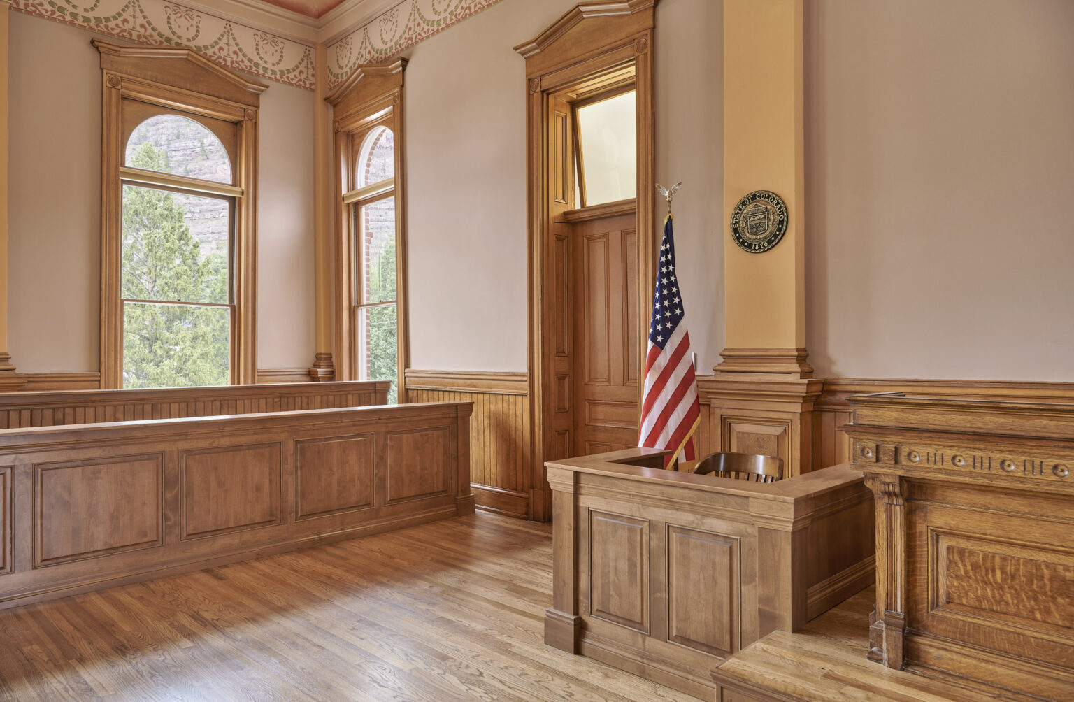 Ouray courthouse remodle, is a fine example of histiric architecture being combined with new construction.
