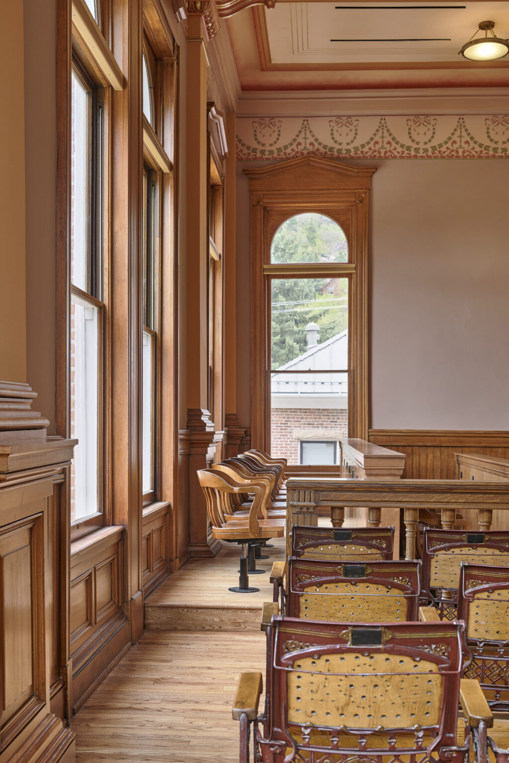 Ouray courthouse remodle, is a fine example of histiric architecture being combined with new construction.