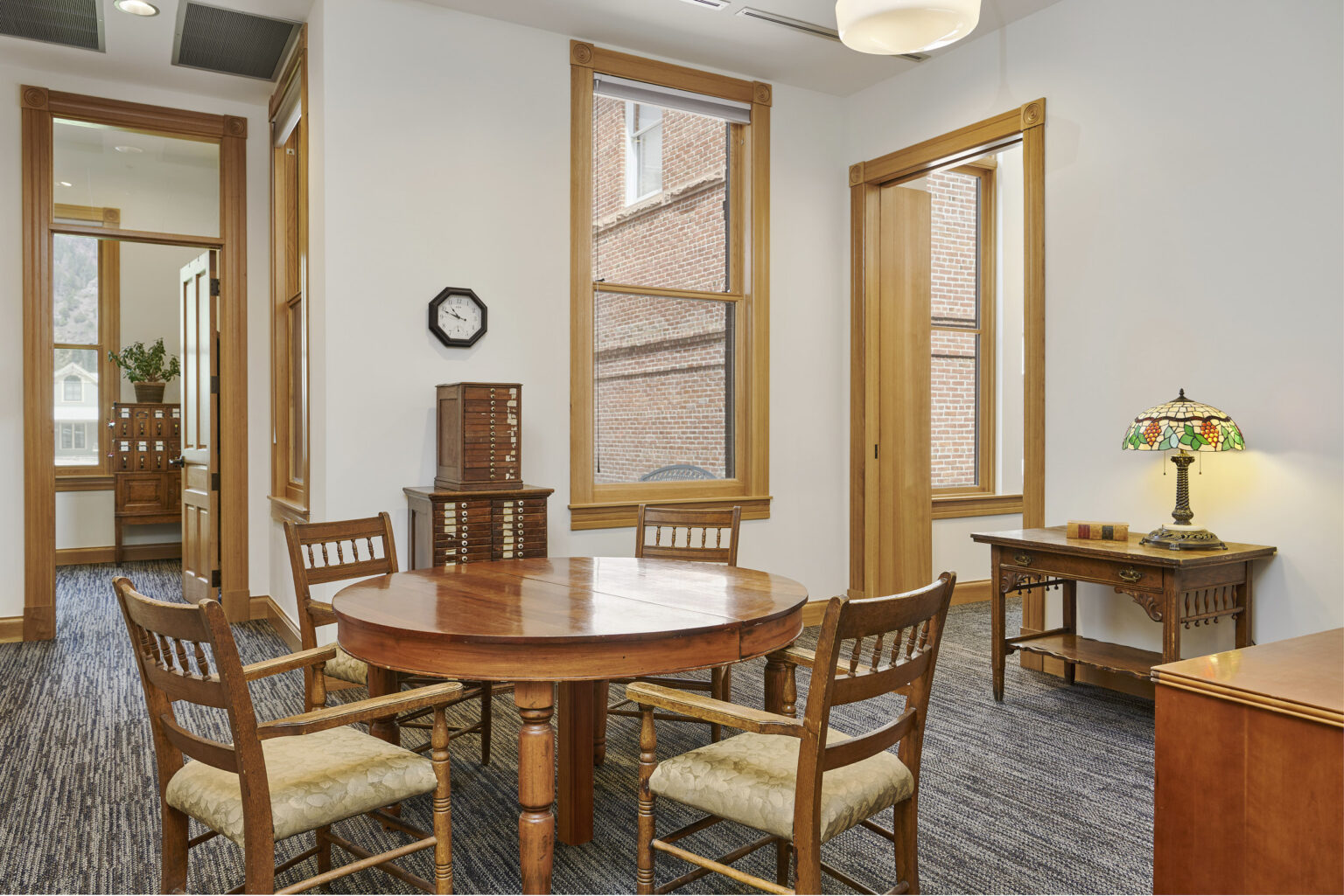 Ouray courthouse remodle, is a fine example of histiric architecture being combined with new construction.