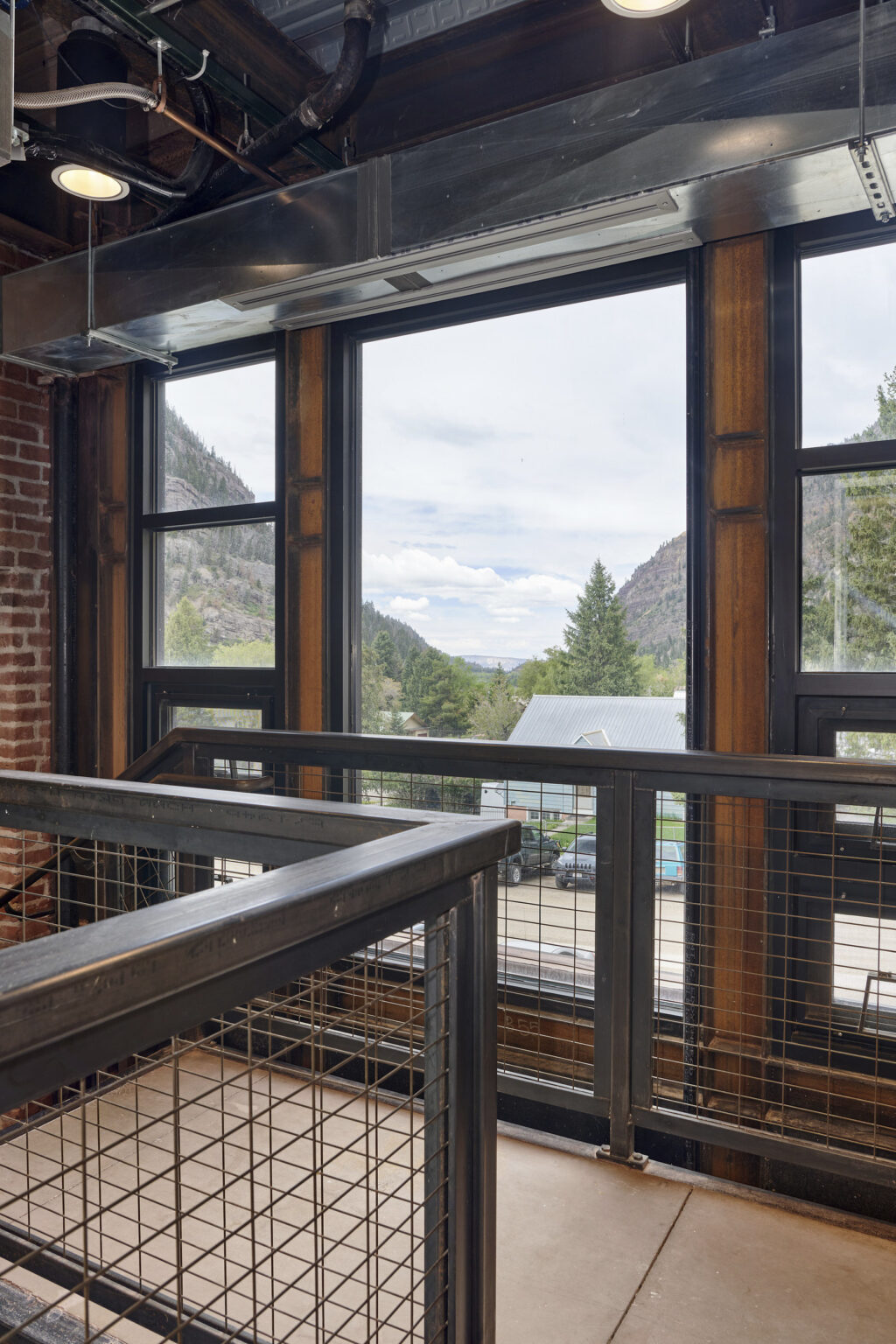 Ouray courthouse remodle, is a fine example of histiric architecture being combined with new construction.