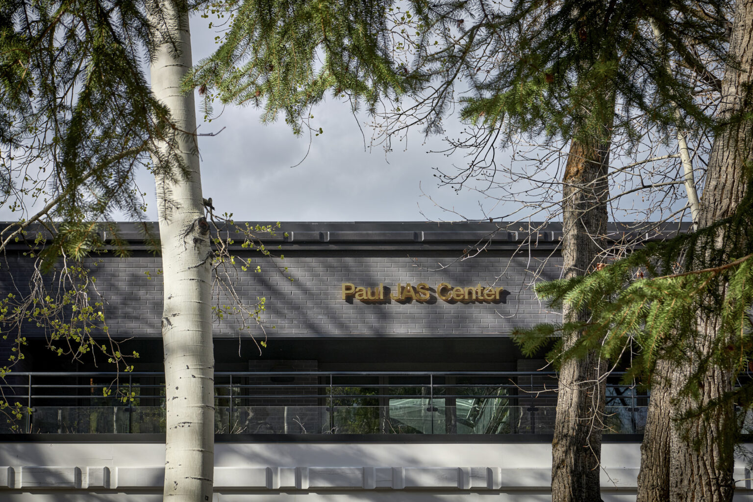 Aspen Architectural Photographer, Dallas + Harris, captured Aspen&rsquo;s new world-class music venue and home of Jazz Aspen Snowmass, the Paul JAS Center.